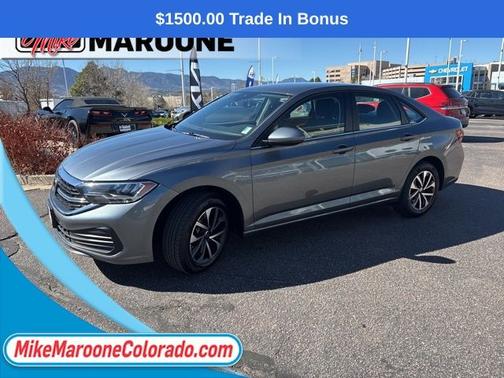 Platinum Gray Metallic 2024 Volkswagen Jetta 1.5T S