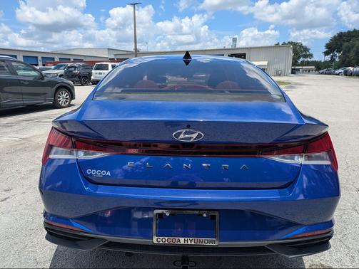 Intense Blue 2021 Hyundai ELANTRA SEL