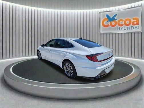 Quartz White 2020 Hyundai SONATA SEL
