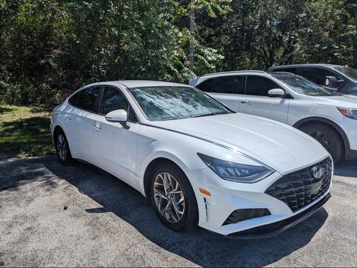 Quartz White 2020 Hyundai SONATA SEL