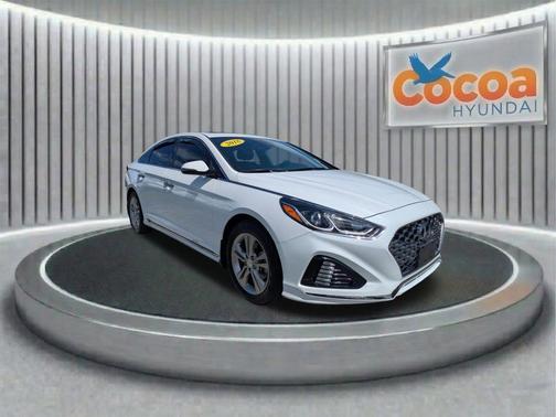 Quartz White Pearl 2018 Hyundai SONATA Sport