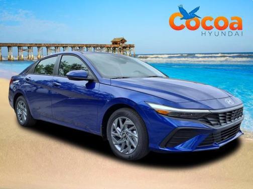 2025 Hyundai ELANTRA HEV Blue