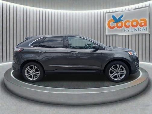 Magnetic 2018 Ford Edge Titanium