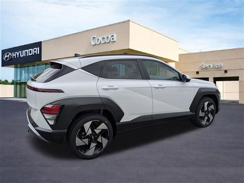 Atlas White 2026 Hyundai KONA Limited