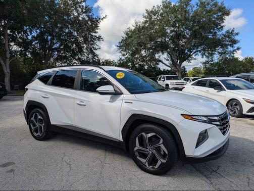 Serenity White Pearl 2023 Hyundai TUCSON SEL