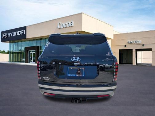 Abyss Black Pearl 2026 Hyundai Palisade Hybrid Blue SEL Premium 7P