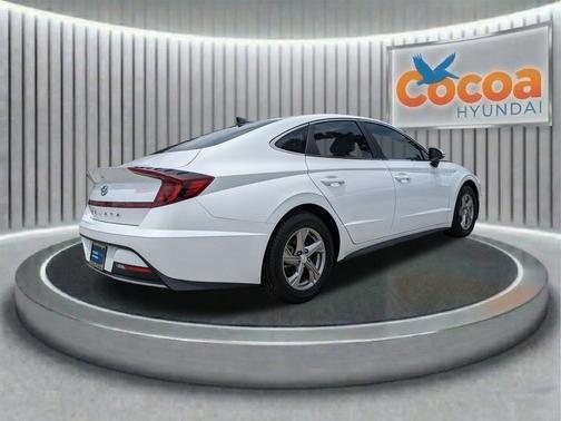 Serenity White 2023 Hyundai SONATA SE