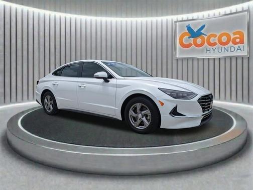 Serenity White 2023 Hyundai SONATA SE