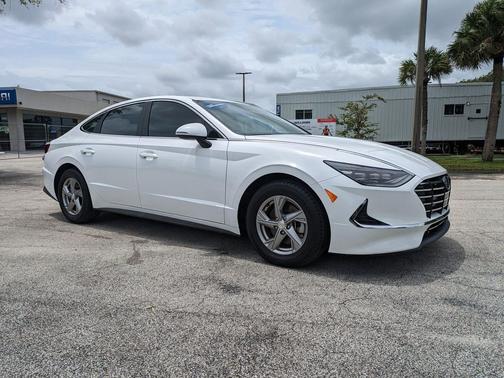 Serenity White 2023 Hyundai SONATA SE