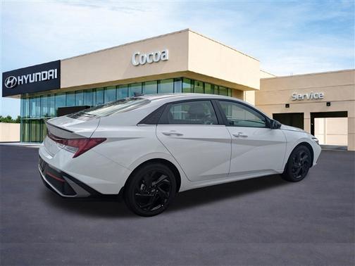 Serenity White 2026 Hyundai ELANTRA Sport