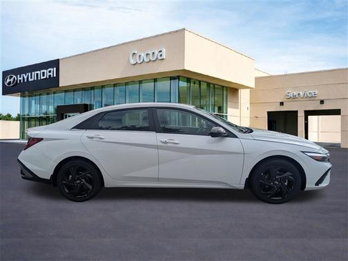 Serenity White 2026 Hyundai ELANTRA Sport