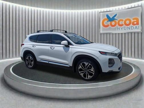 Quartz White 2020 Hyundai SANTA FE SEL 2.4
