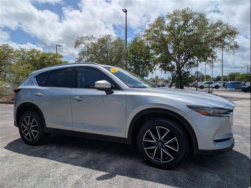 Sonic Silver Metallic 2018 Mazda CX-5 Grand Touring