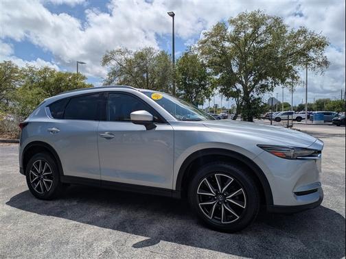 Sonic Silver Metallic 2018 Mazda CX-5 Grand Touring