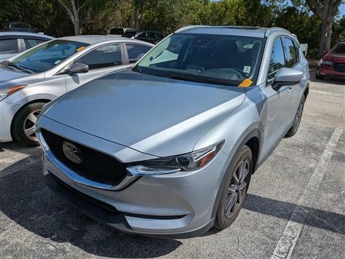 Sonic Silver Metallic 2018 Mazda CX-5 Grand Touring