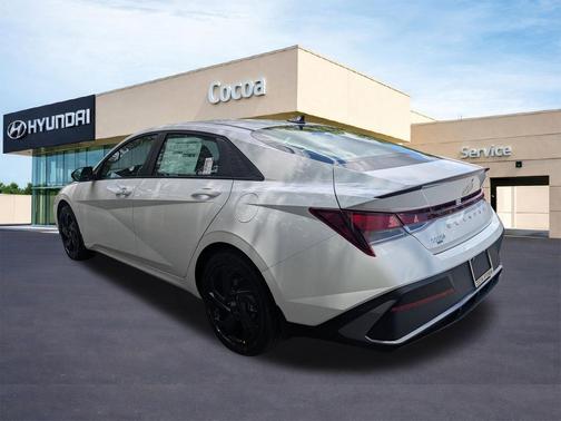 Serenity White 2026 Hyundai ELANTRA Sport