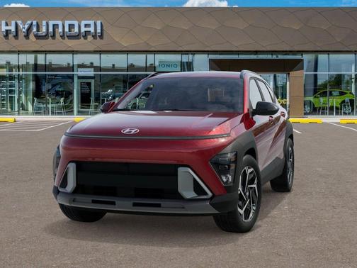 Ultimate Red Metallic 2027 Hyundai KONA SEL Premium