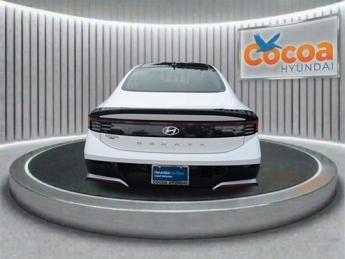Serenity White 2024 Hyundai SONATA SEL