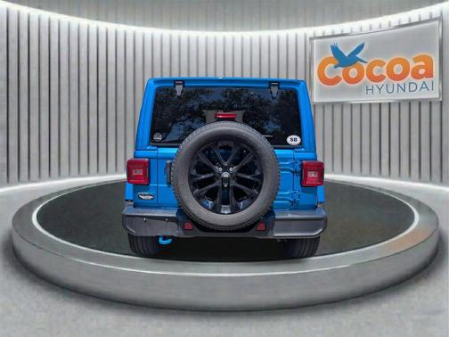 Hydro Blue Pearlcoat 2023 Jeep Wrangler 4xe Sahara