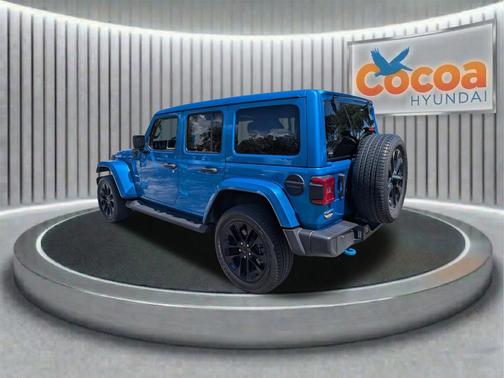 Hydro Blue Pearlcoat 2023 Jeep Wrangler 4xe Sahara