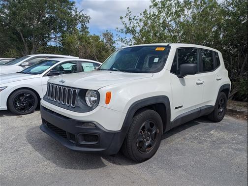 Alpine White 2016 Jeep Renegade Sport
