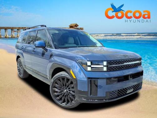 Atlantis Blue 2026 Hyundai SANTA FE Calligraphy