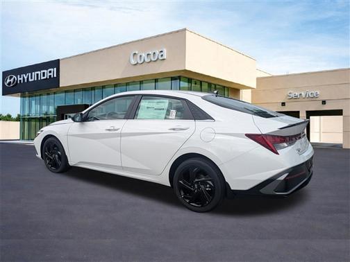 Serenity White 2026 Hyundai ELANTRA Sport