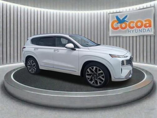 Quartz White 2022 Hyundai SANTA FE Calligraphy