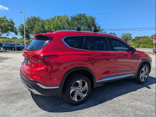 Calypso Red 2022 Hyundai SANTA FE SEL 2.4
