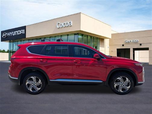 Calypso Red 2022 Hyundai SANTA FE SEL 2.4