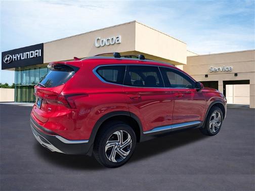 Calypso Red 2022 Hyundai SANTA FE SEL 2.4