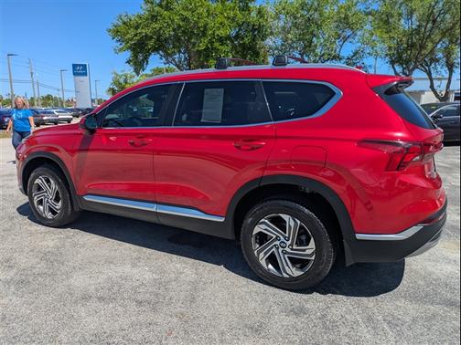 Calypso Red 2022 Hyundai SANTA FE SEL 2.4