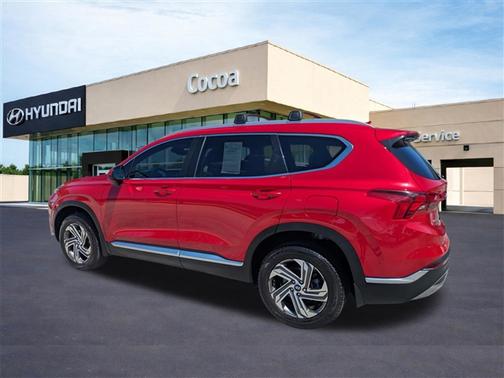 Calypso Red 2022 Hyundai SANTA FE SEL 2.4