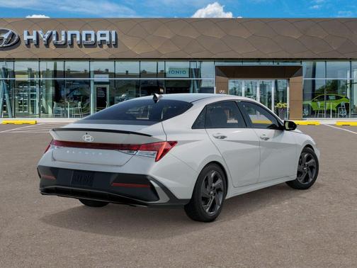 Serenity White 2026 Hyundai ELANTRA Sport