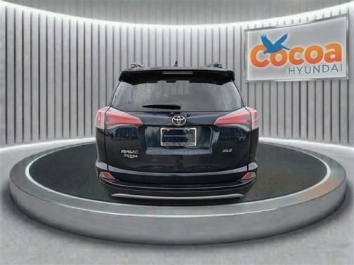 Blue 2017 Toyota RAV4 XLE