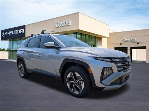 Shimmering Silver 2026 Hyundai TUCSON Hybrid SEL