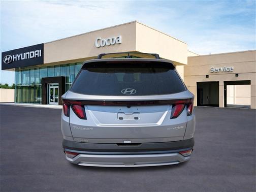 Shimmering Silver 2026 Hyundai TUCSON Hybrid SEL