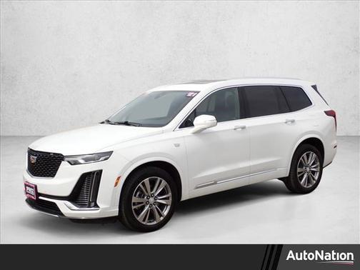Crystal White Tricoat 2021 Cadillac XT6 Premium Luxury AWD