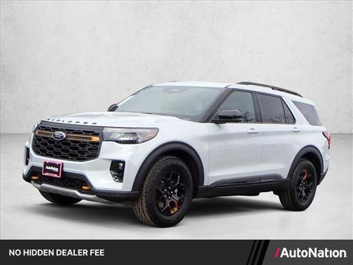 Space White Metallic 2026 Ford Explorer Tremor