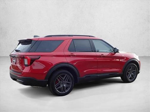 Rapid Red Metallic Tinted Clearcoat 2026 Ford Explorer ST-Line
