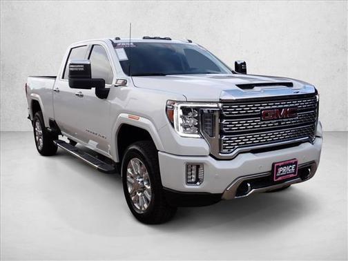 White Frost Tricoat 2023 GMC Sierra 3500 Denali