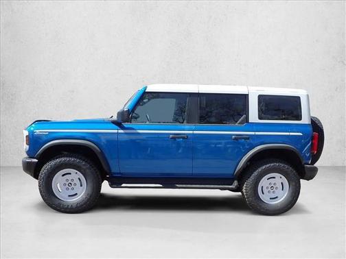 Velocity Blue Metallic 2026 Ford Bronco Heritage Edition