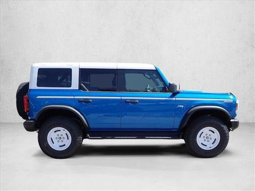 Velocity Blue Metallic 2026 Ford Bronco Heritage Edition