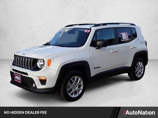 Alpine White Clearcoat 2023 Jeep Renegade Latitude