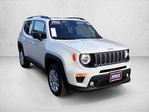 Alpine White Clearcoat 2023 Jeep Renegade Latitude