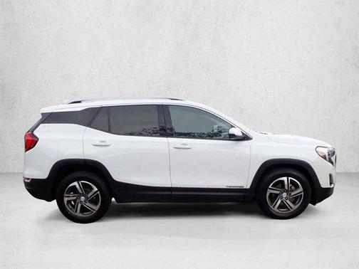 Summit White 2019 GMC Terrain SLT