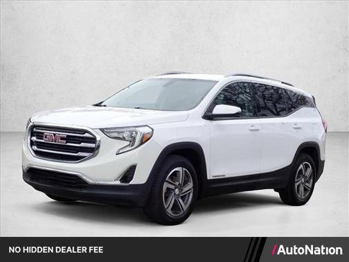 Summit White 2019 GMC Terrain SLT