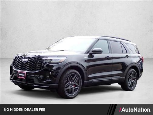 Agate Black Metallic 2026 Ford Explorer ST-Line