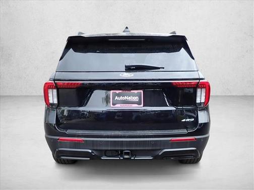 Agate Black Metallic 2026 Ford Explorer ST-Line