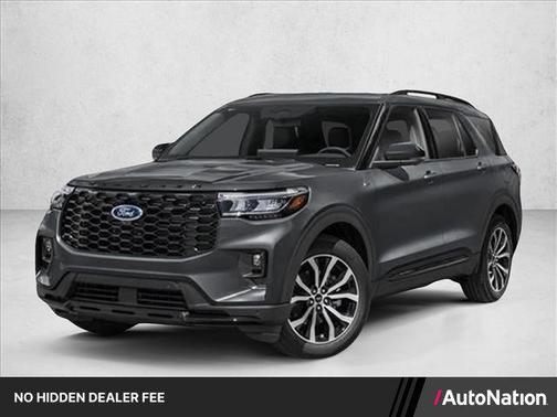 Carbonized Gray Metallic 2026 Ford Explorer ST-Line